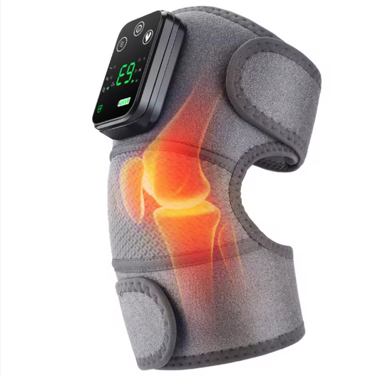 Heated Knee Massager - Adjustable Solution to Knee Pain
